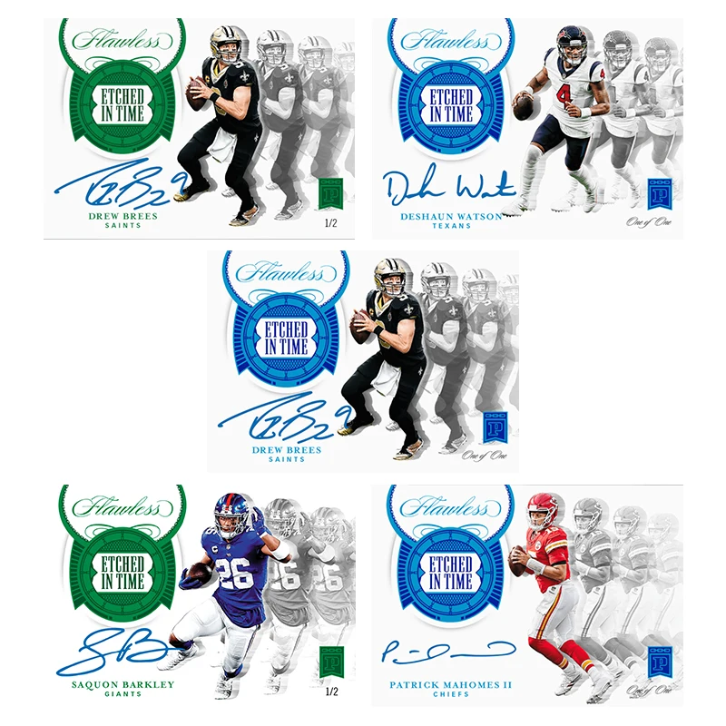 

Homemade Diy 2020 Panini Flawless Football Deshaun Watson Drew Brees Patrick Mahomes Collection Card Toys Gift