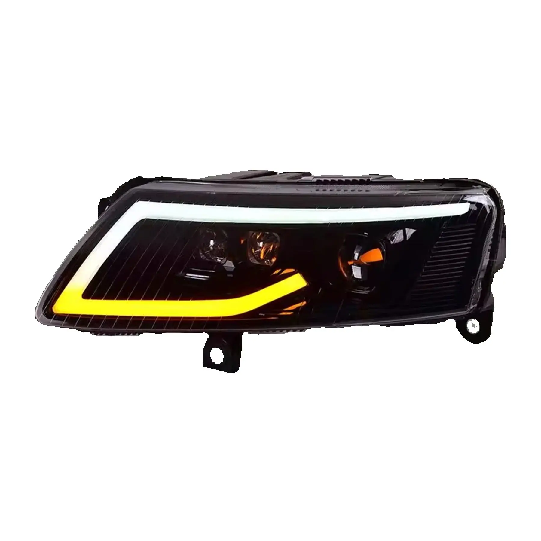 

Car LED Headlight Headlamp for Audi A6L 09-12 DRL Daytime Running Light High low beam Turn signal