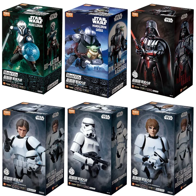 ブロキーズ-スターウォーズ-ディン・ジャリン-ボーカタン・クライズ-アクションフィギュア-ダース・ベイダー-アナキン・スカイウォーカー-インペリアル・ストームトルーパー-組み立て人形-おもちゃ