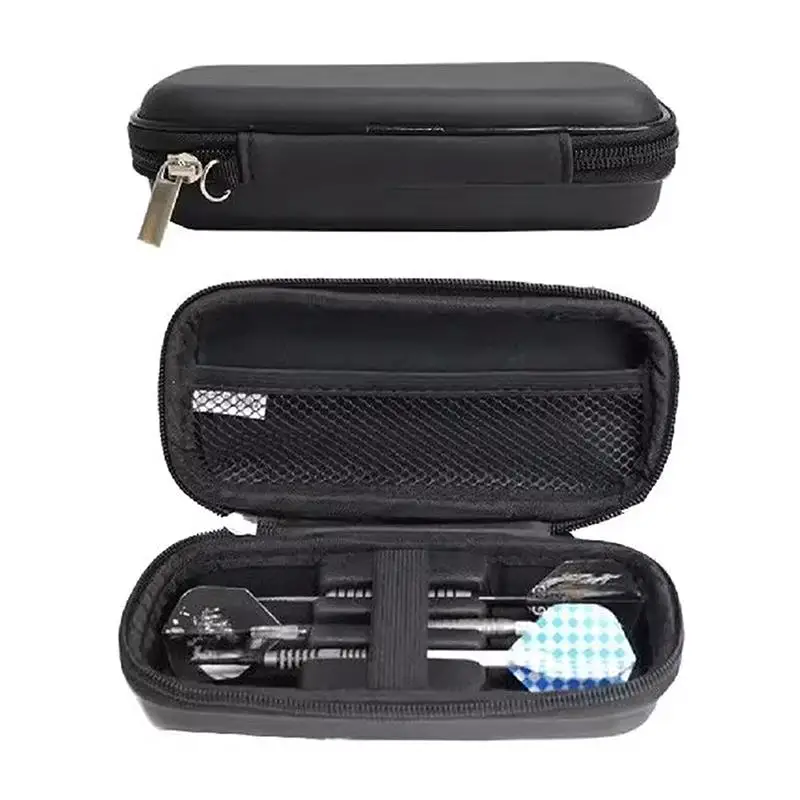 New 1PC EVA Boomerang Tip Bag Organizer 3-Cell Carrying Case Steel Plastic Tips Shaft Storage Pouch For Sports & Outdoors