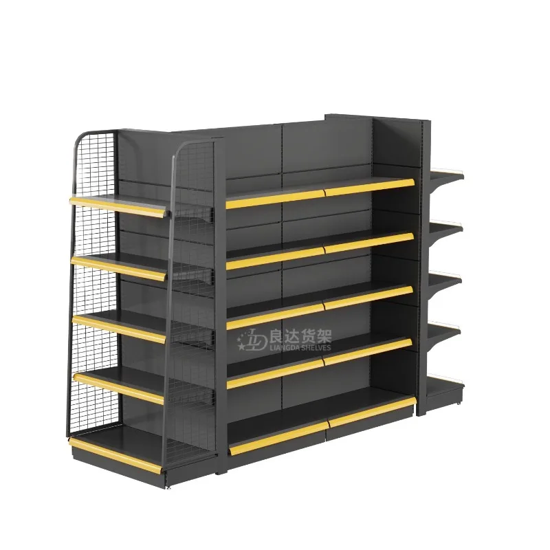 Supermarket Convenience Store Steel Grocery Store Shelf Hanging Basket Shelf Display Retail Store Iron Shelf Convenience