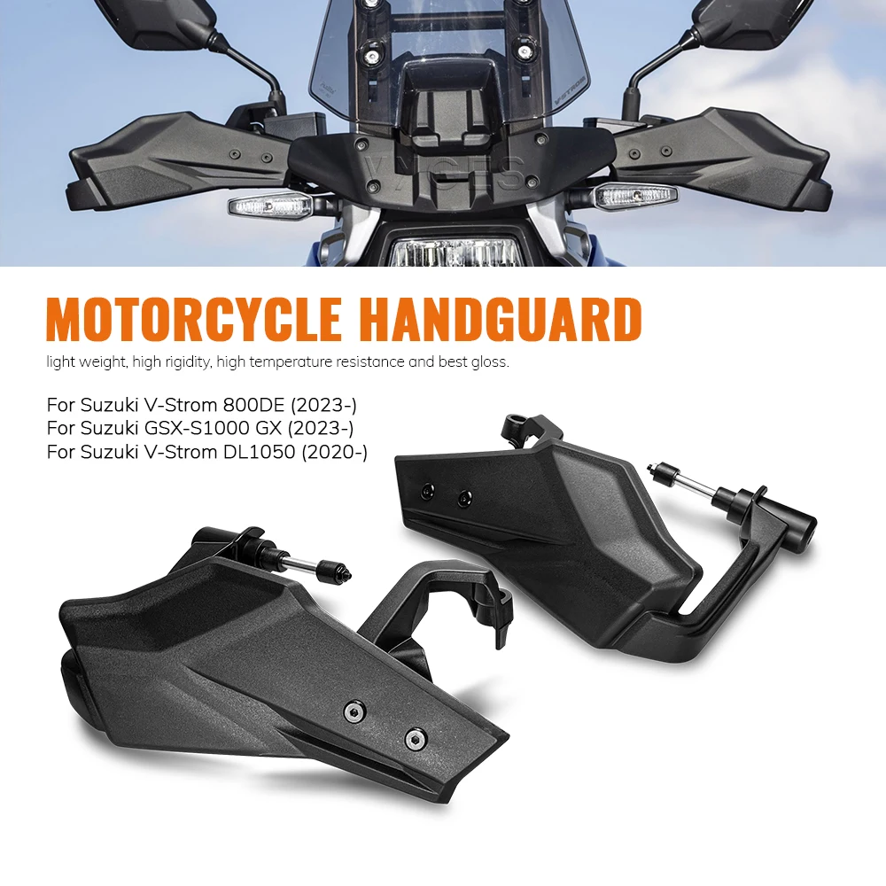 Motorcycle For Suzuki VStrom V-Strom 1050 800 DE GSXS1000 GX DL1050 DL800 Handguard Shield Hand Guard Protector Windshield