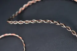7N single crystal copper silver hybrid N5005 IE300 0.78 qdc mmcx headset upgrade cable