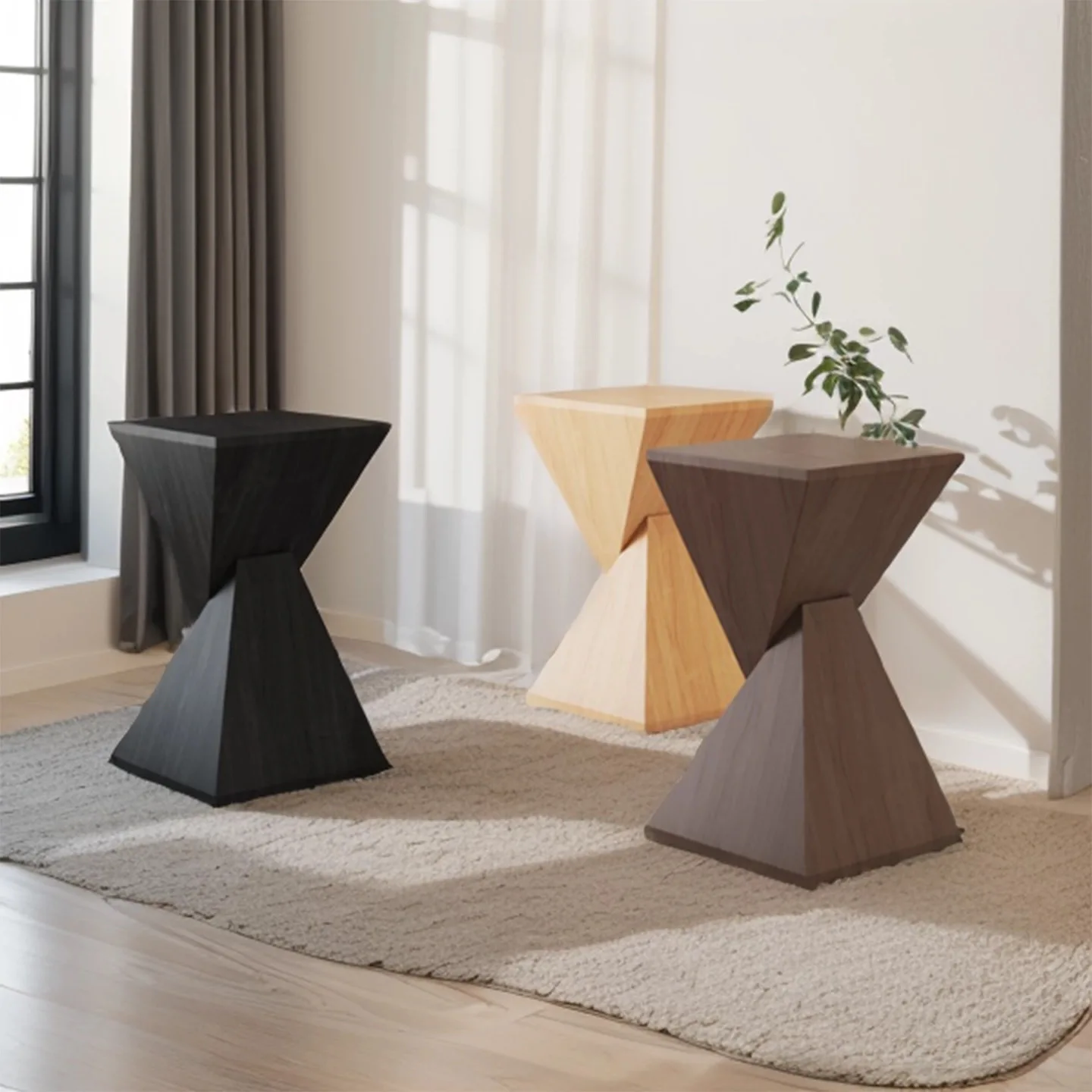 Wabi Silent Wind Nanyang Retro Table Legs Bracket All Solid Wood Large Board Table Legs Log Island Base Chinese Coffee Table Leg