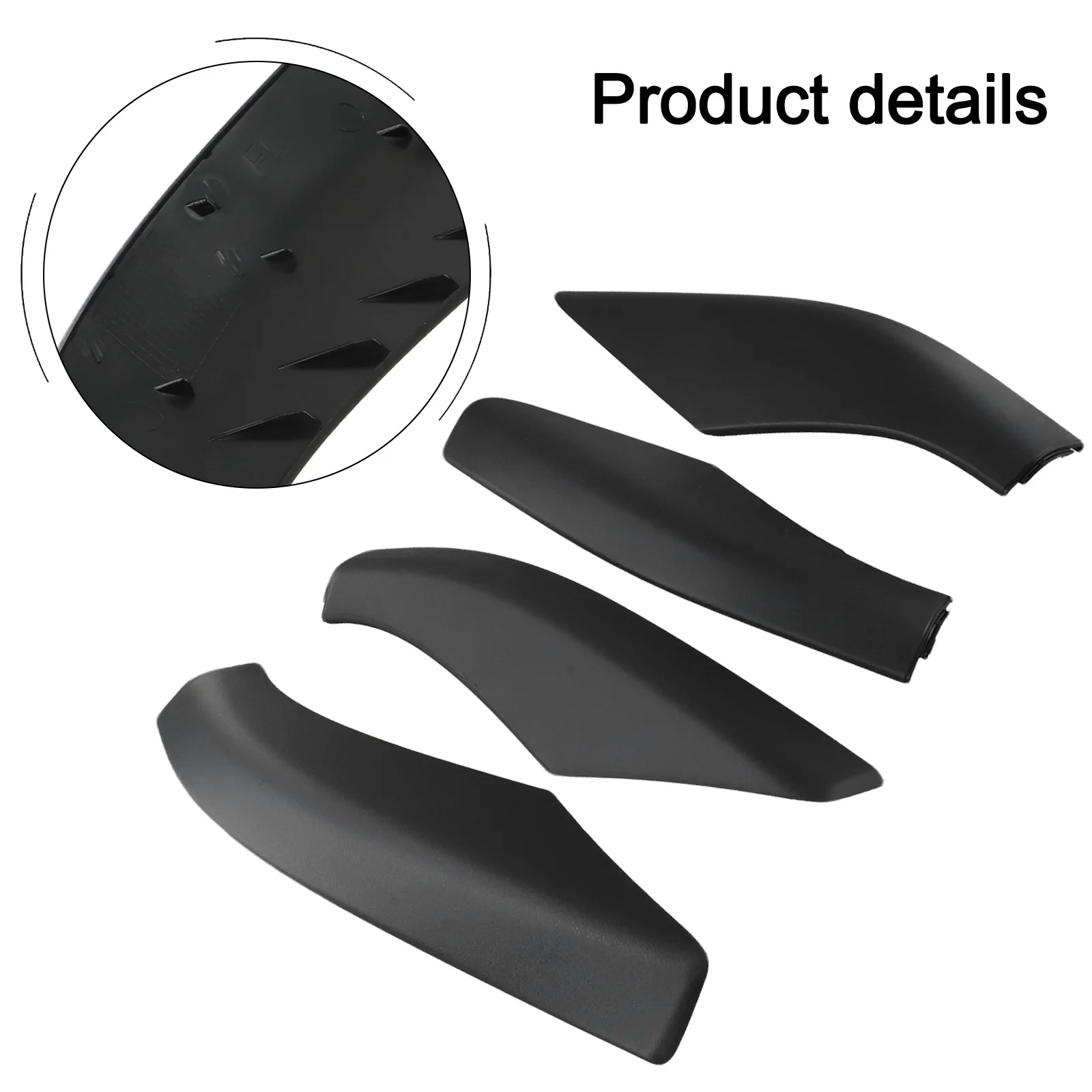 4X Car Roof Rack Rail End Covers Fit For Land Rover For  2 2006-2014 Roof Rack Cover Rail End Shell Cap Accessories