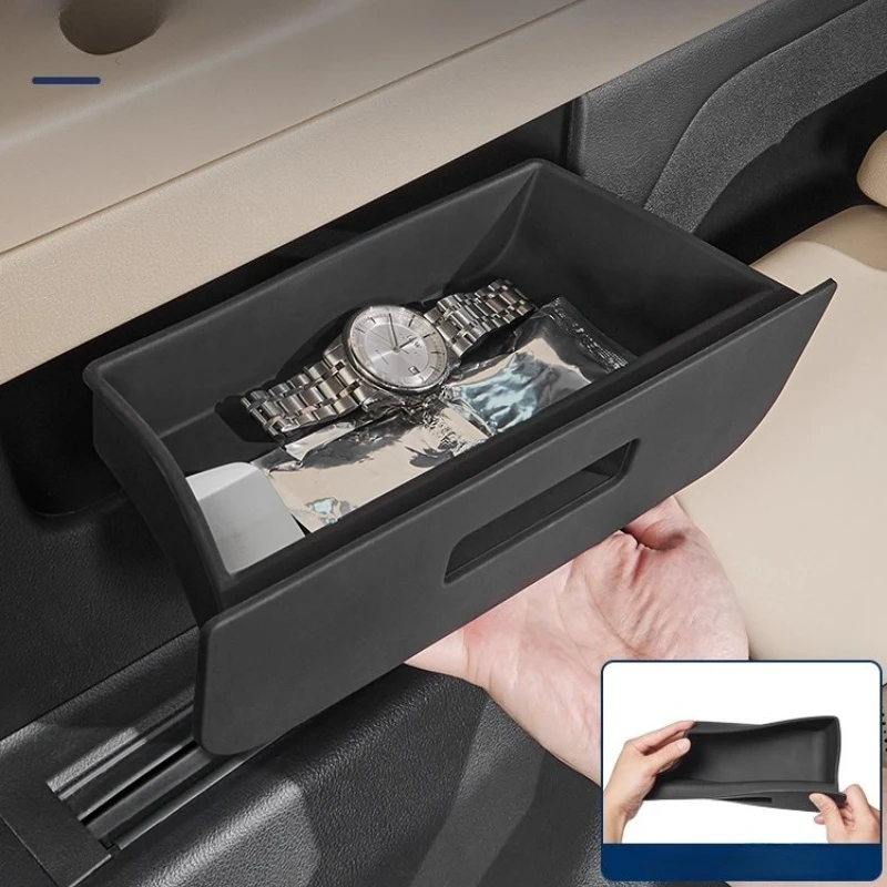 Three Rows Additional Storage Drawer Box Storage Slot Modification Accessories For Toyota Alphard Vellfire Lexus LM 40 Series
