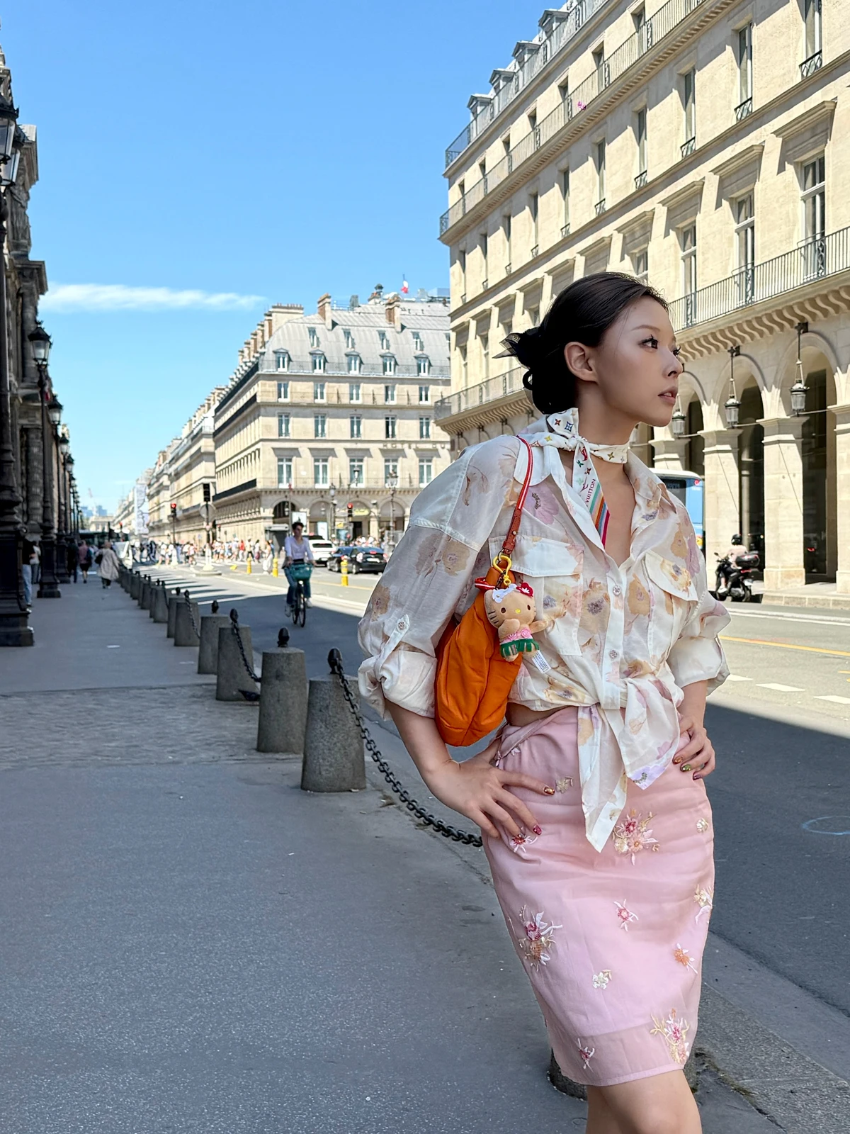 

Annie's Armor Silk Blend Printed Casual irt Thin Loose Fit Long Sve Women's Comfortable Breathable Faion Ladies irt