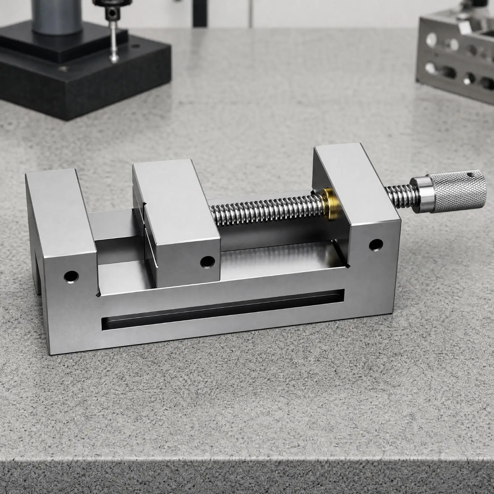 Precision Machine Vise Ultra Alloy Steel Manual Clamp Tool for Secure Workpiece Positioning Workshop Use