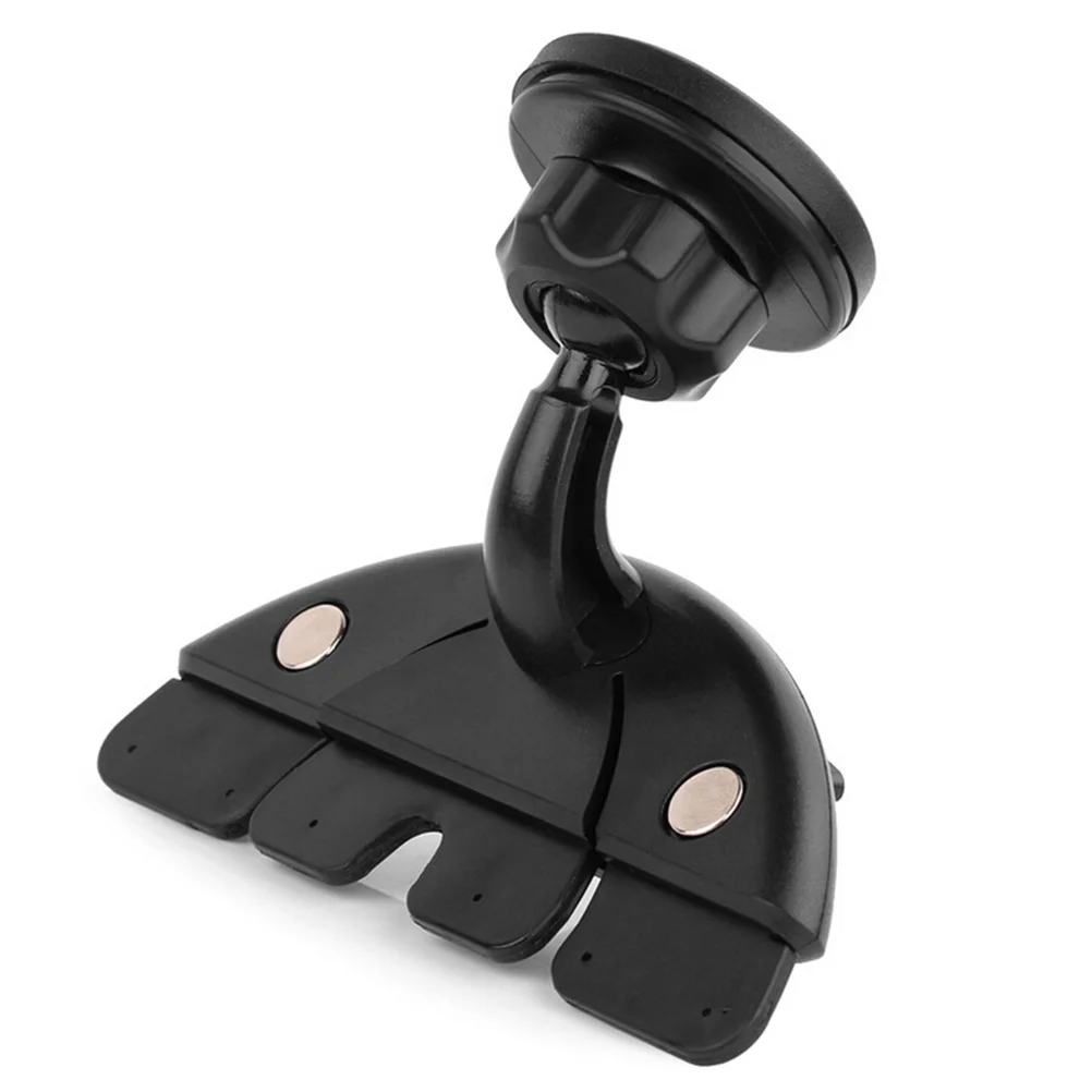 Universal Magnetic CD Player Slot Car Phone Mount 8 7 6 6S S9 S8 S7 S7 GPS Tablet (Black) car cd slot phone holder