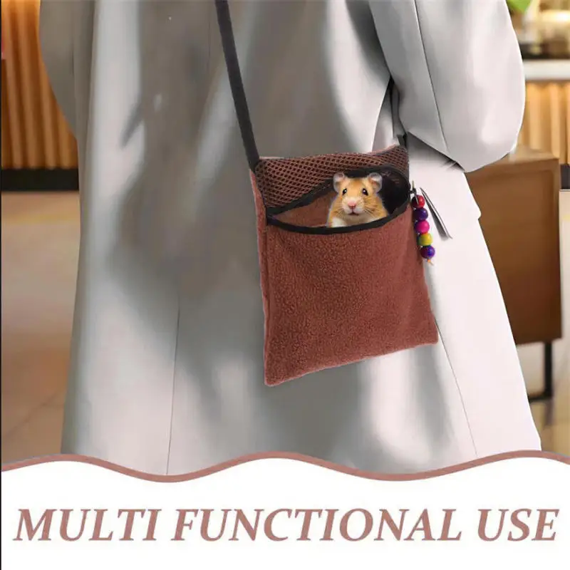 حقيبة حمل الحيوانات الأليفة الصغيرة المحمولة خارج الخروج كيس نوم الحيوانات الصغيرة الفئران الهامستر السفر حمل الحقيبة تنفس الحيوانات الأليفة حقيبة يد