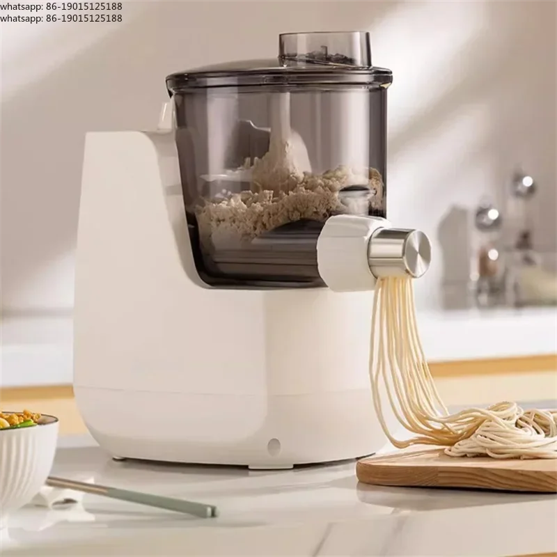 Electric Automatic Pasta Maker Noodle Machine with 6-speed Adjustments Various Fresh Pasta Shapes Noodle Making Machine