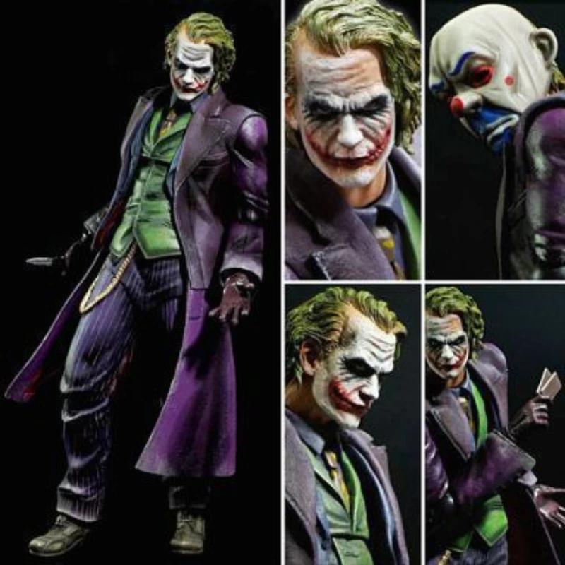 

Anime Heroes Batman The Dark Knight Rises The Joker Movable Box Pvc Toys 26cm Action Figure Series Model Halloween Gift