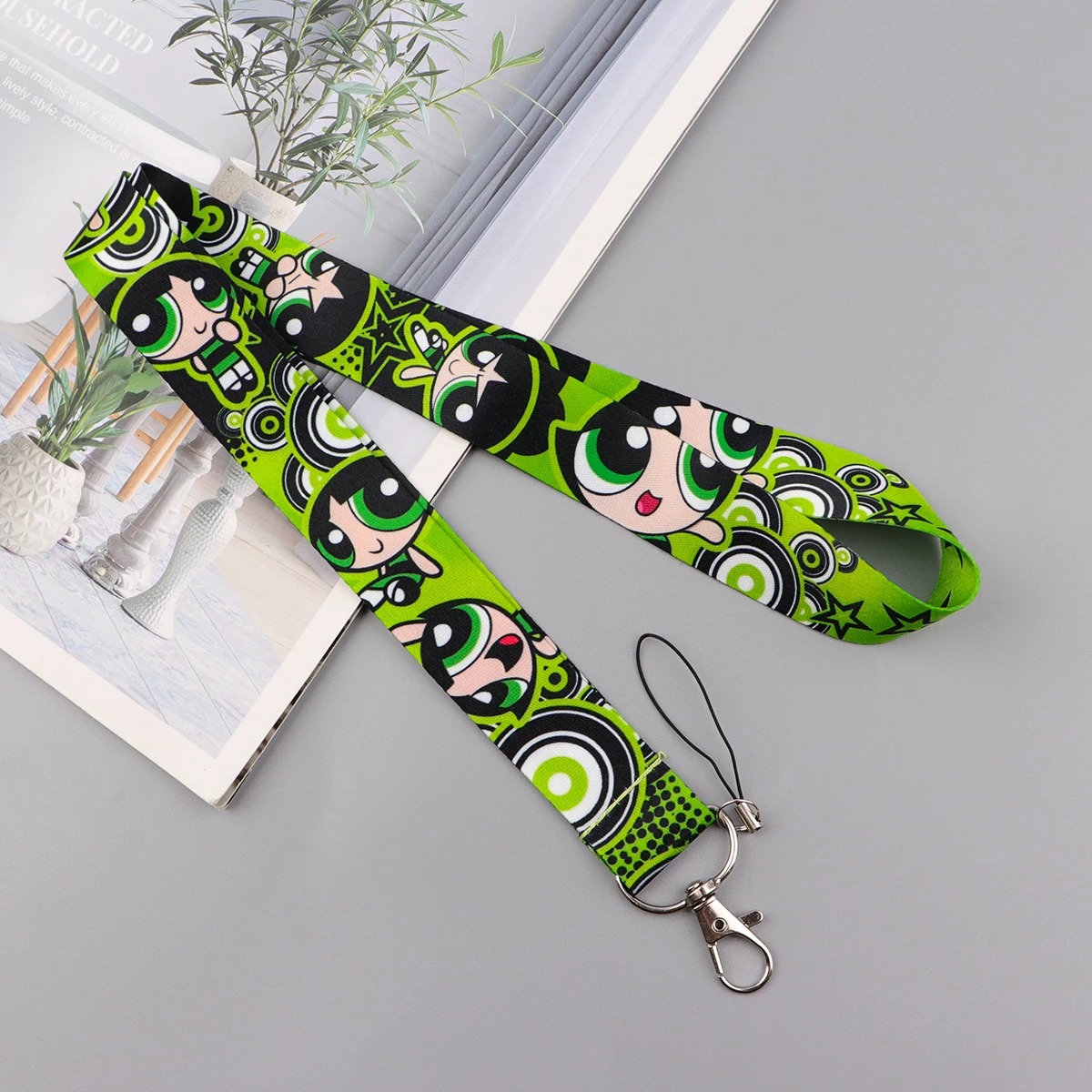 بارد امرأة صغيرة ضابط الشرطة الرسوم المتحركة اسهم لمفتاح الرقبة حزام معرف شارة حامل شنق حبل Keyrings اكسسوارات الهدايا #5