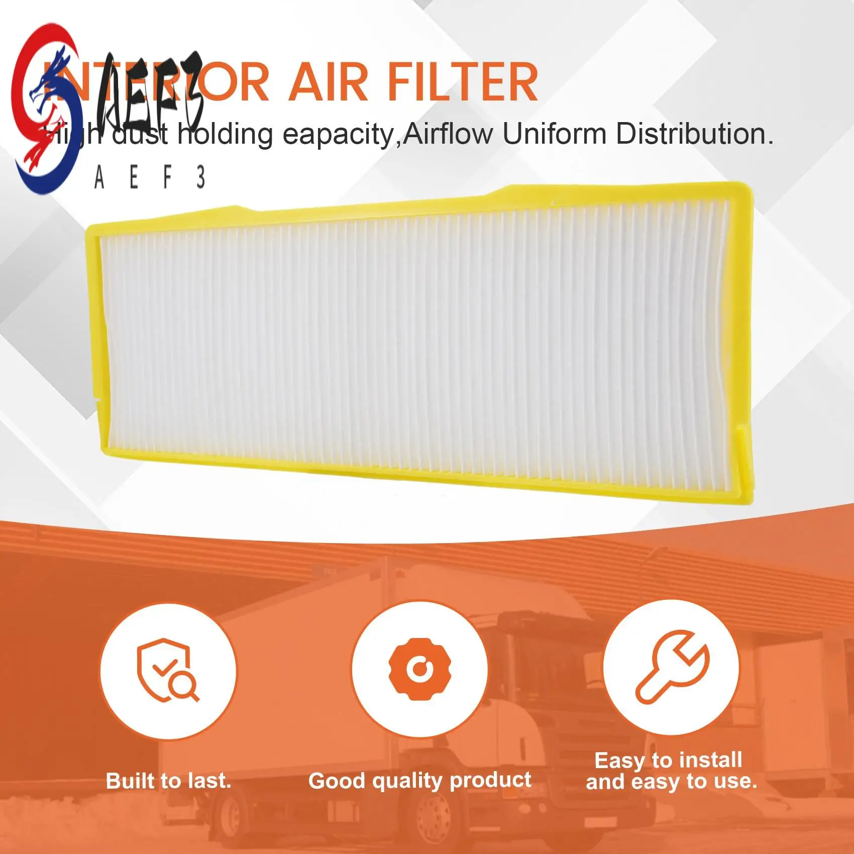 

AEF3-10Pcs A/C Filter For Scania Trucks SCE 1913500 Interior Air Filter