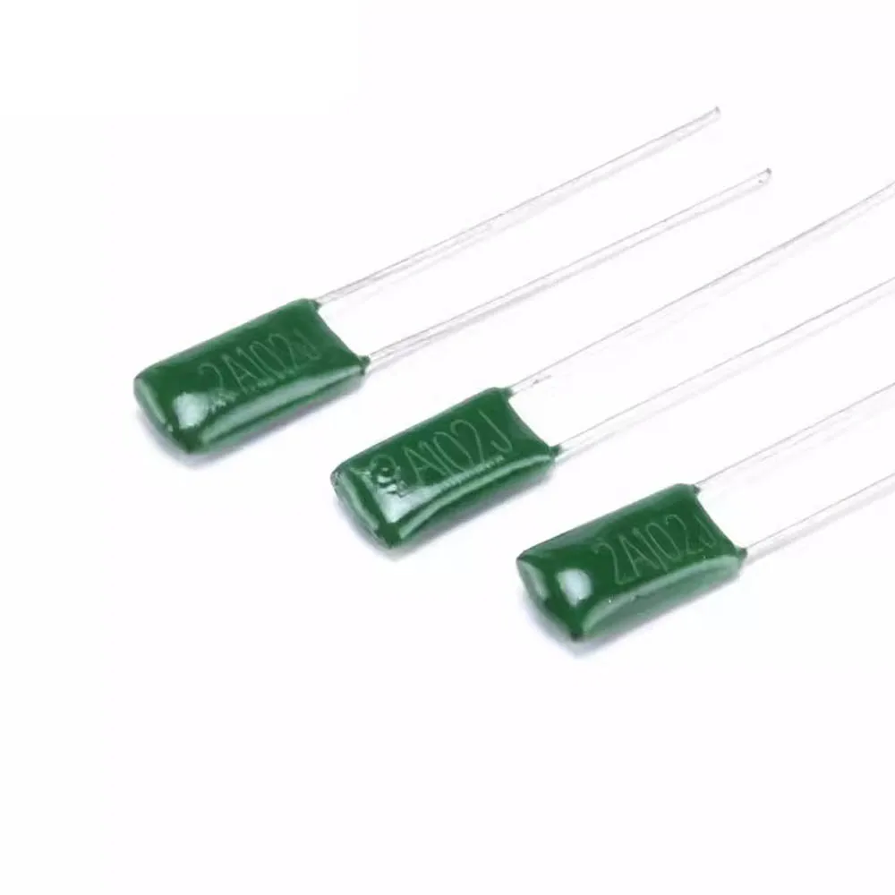 150pcs/lot 15Value Capacitor kit 100V 2A221J to 2A474J Polyester Film Capacitor Assorted Kit 0.47nF 0.68nF 1nF 2.2nF Capacitors