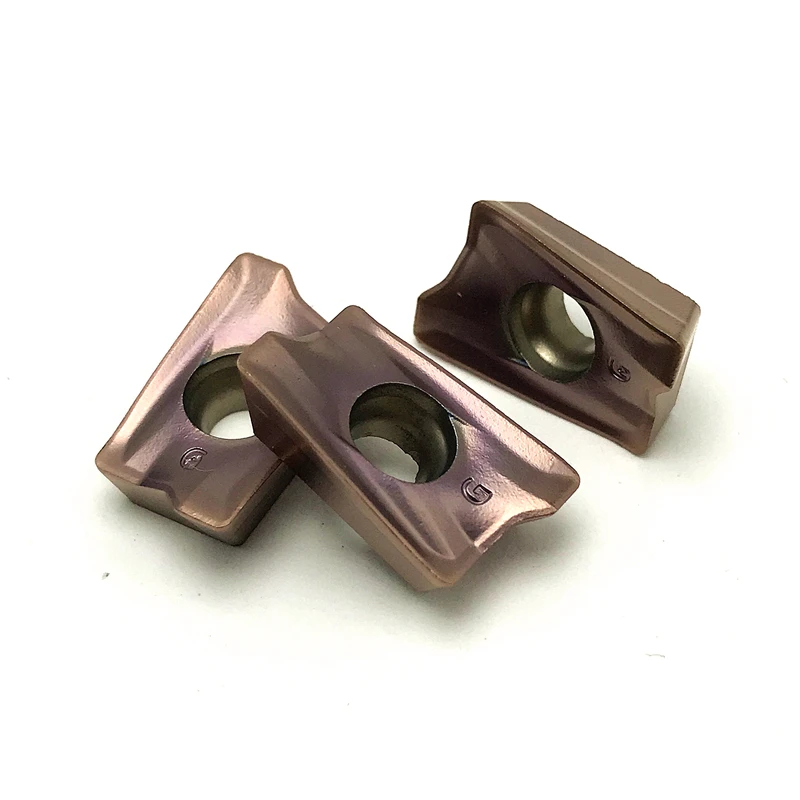 เครื่องมือกลึงเครื่องมือกลึงโลหะ CNC แบบมีเม็ดมีดทำดัชนี ACP200 AXMT170508PEER-G AXMT123508