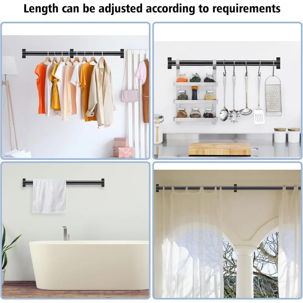 درابزين سلالم داخلية معدنية مثبتة على الحائط درابزين بقطر 1.25 للدرج، درجة صناعية، درابزين خطوة آمنة ومتينة #5