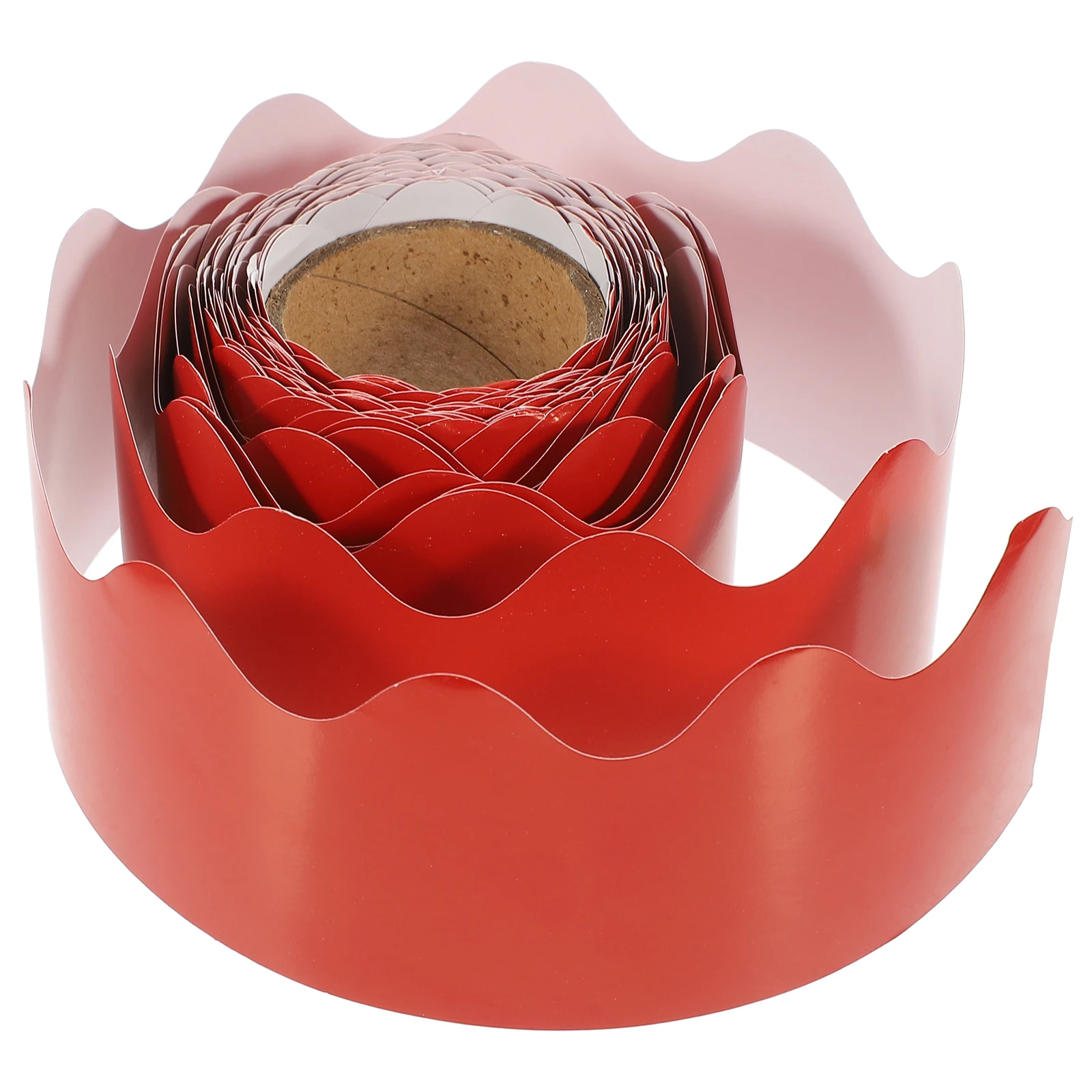 10m Board Borders Decorative Paper for Classroom Home Office Blackboard Edge Trim Wear Resistant Scalloped Edges