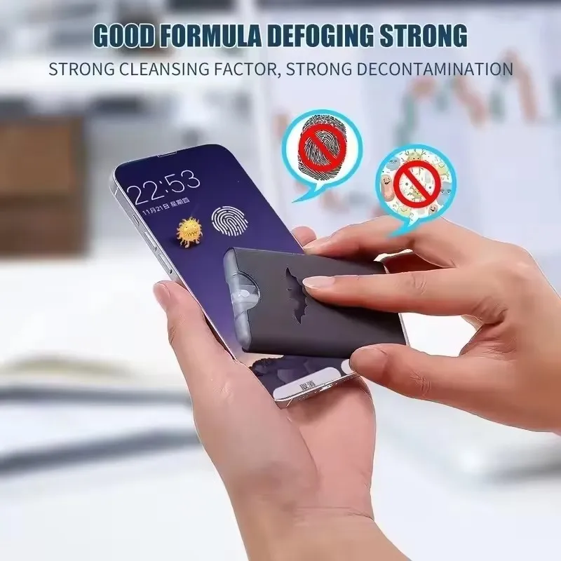 2in1 Microfiber Screen Cleaner Spray Bottle Set Mobile(No Liquids) Phone iPad Computer Cloth Wipe iPhone Cleaning Glasses Wipes