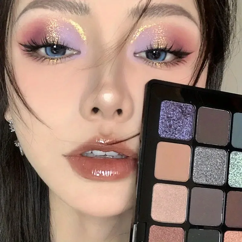 40 色シマーアイシャドウパレットマットグリッター顔料アイシャドウ防水韓国アイメイクパレット化粧品