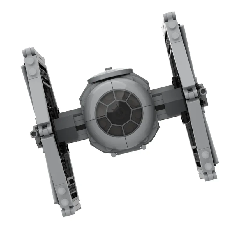 

190 шт., новинка, космическая война, MOC, галстук в стиле ампир, галстук, нападающий, перехватчик, кирпичная модель, истребитель, строительные блоки, игрушка «сделай сам», подарок