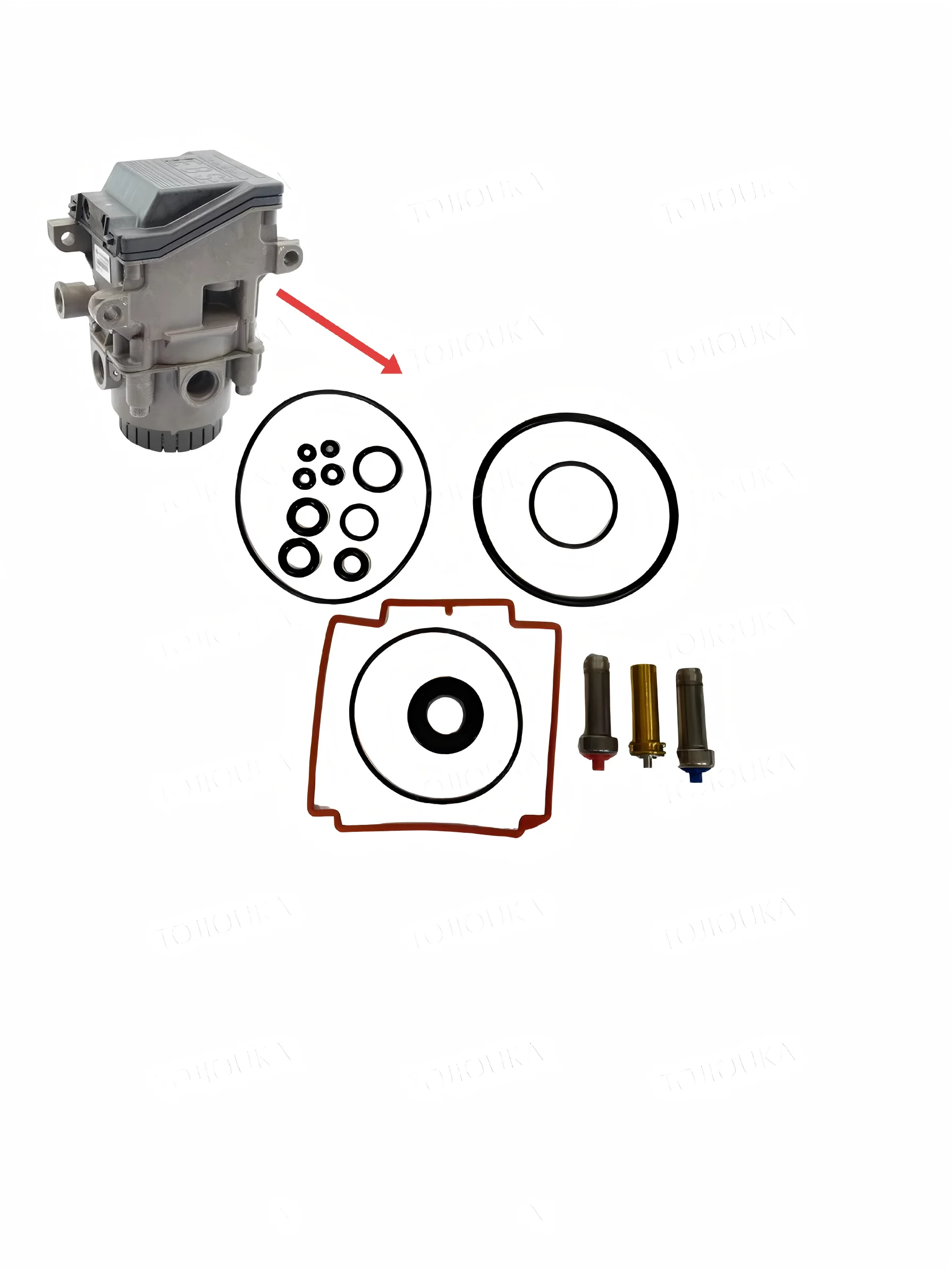 

Suitable for Volvo truck trailer EBS Brake Valve repair kits 20374445 20374445-1 20374944 20542734 3197773 EKBO.58.3 0486203014