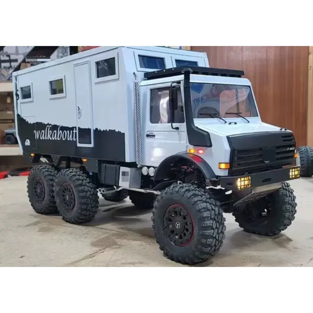 RC Camper RV Body Shell Upgrade Parts For Traxxas TRX6 1/10 Scale Custom Expedition Van Housing Mod Conversion Kit Accessory