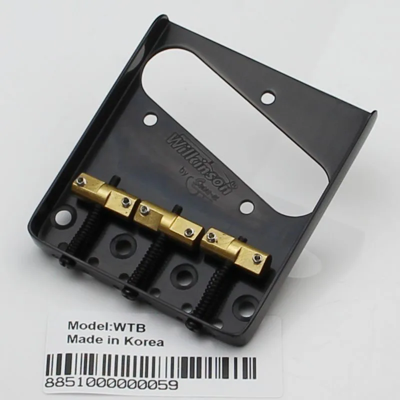 Jembatan Wilkinson WTB BARU Untuk Gitar TL Dengan Sadel Kuningan