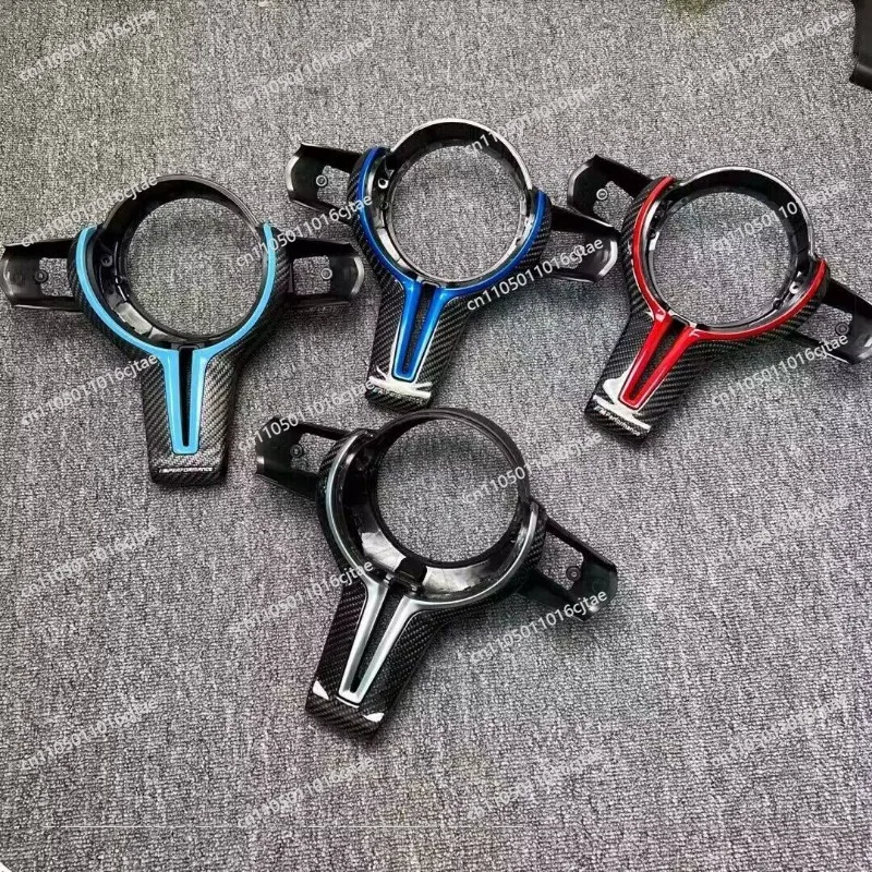 For 1234 Series GTF10F30M2M3M4M5 Carbon Fiber Steering Wheel Thong Cover MP Modification