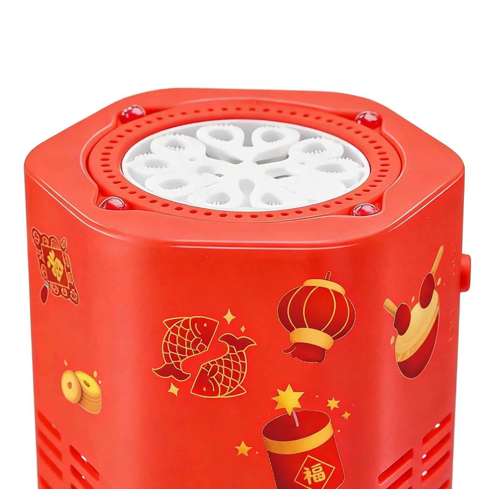 Bellenblaasmachine voor feesten Automatisch jaar van het paardenspeelgoed met licht Oplaadbare automatische bellenmachine voor verjaardag