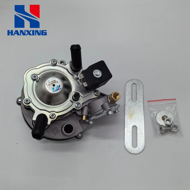 LPG/CNG Kit Systems Fittings Single-Point Evaporator AT07 Regulator Auto Gas Equipment
