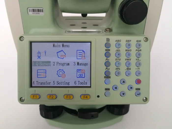 الإصدار الإنجليزي من نوع الشاشة الملونة OS Total Station ATS-120A / Geomax TOTAL STATION