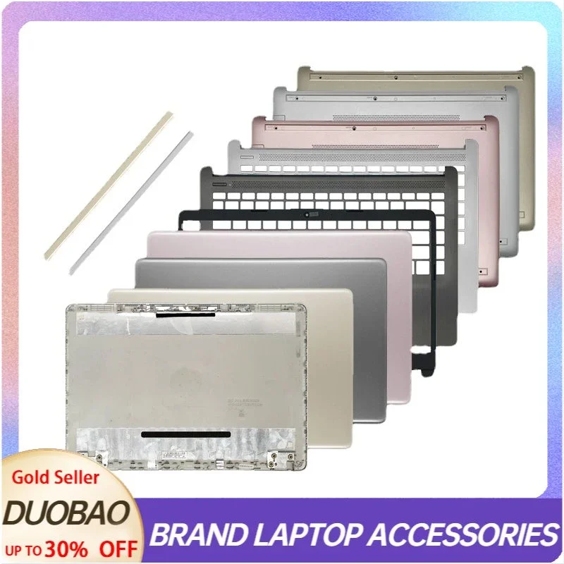 

For HP 14S-CR 14S-CF 14-CF 14-DF 14-DK 14-CR TPN-I130 I135 340 G5 laptop LCD Back Cover Front Bezel Hinges Palmrest Bottom Case