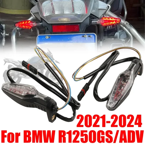 Para BMW R1250GS Adventure R1250 GS R 1250 GS GSA 1250GS GS1250 accesorios LED luz de freno de señal de giro lámpara indicadora intermitente