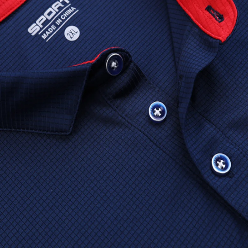 Lightweight and cool T-shirt shirt polo shirt quick drying short sleeved custom logo summer workwear for men and women view 4
