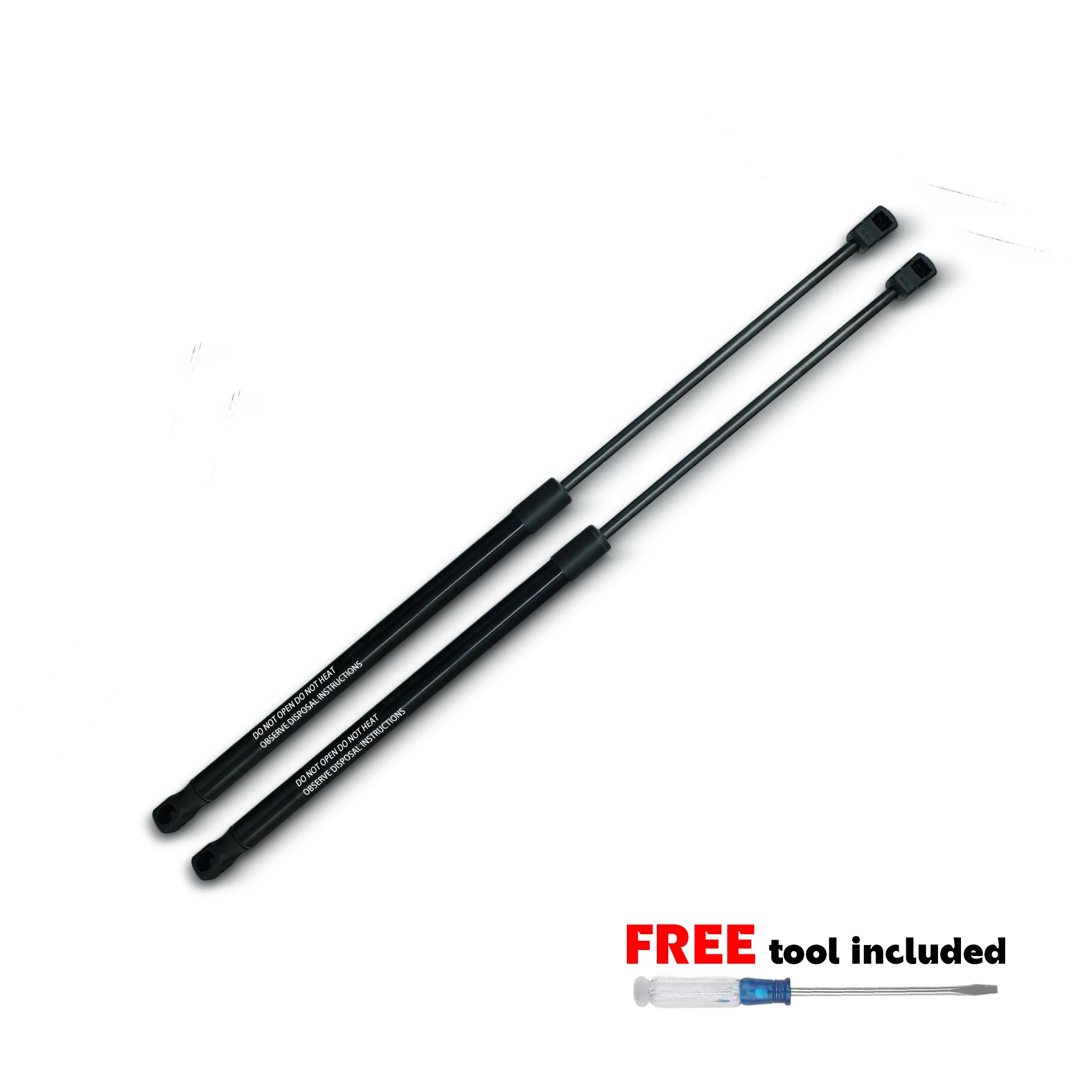 2 Pcs Bonnet Lift Support Gas Struts for MG HS 2018-2020 Hood Shock Absorber 165N
