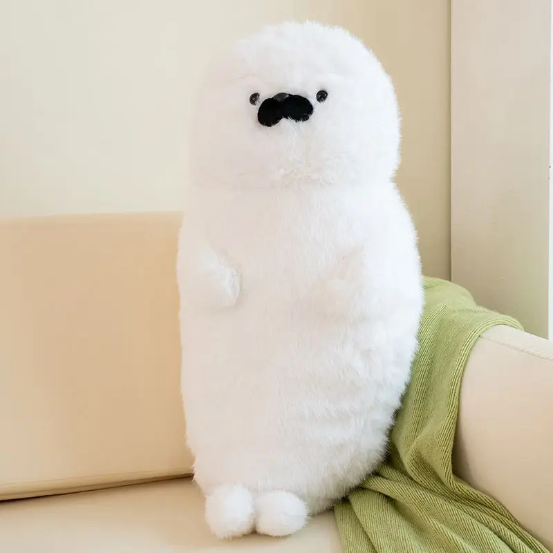 Seal Pillow Plush Toy Cute Sea Otter Doll Soft Cushion Doll Birthday Gift