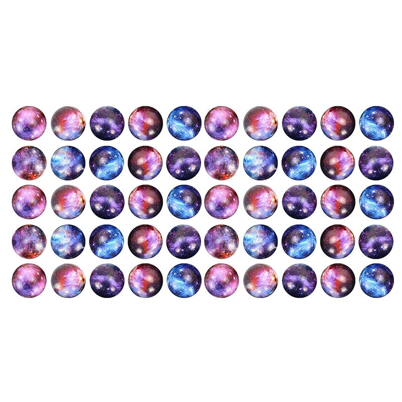 

50Pcs Galaxy Stress Balls,2.5 Inch Space Theme Stress Balls Squeeze Balls Stress Relief Balls For Kids And Adults Toys