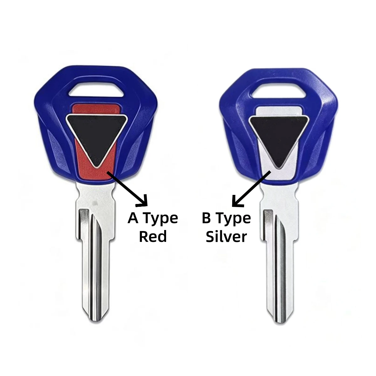 For Triumph Bonneville Bobber 675 T100 T120 T800 T900 Tiger 900 800 120 100 Motorcycle Uncut Key Replacement Blank Key Chip