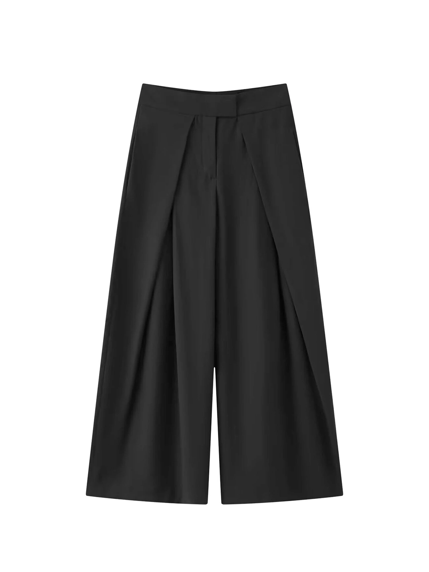 سراويل نسائية كبيرة الحجم باللون الأخضر سراويل هاراجوكو الحضرية 2000s Y2k 90s سراويل فضفاضة واسعة الساق موضة الخريف 2025 ملابس