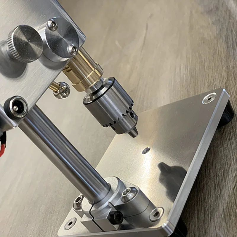 Imagem -06 - Mini Precision Drilling Machine Assista Repair Tool Bench Drill com Velocidade Adaptador de Energia Ajustável 0.34 mm