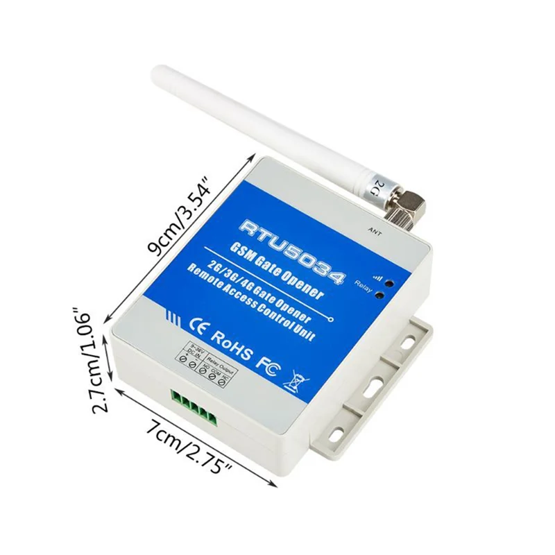 ABLL-1 PCS Remote Access Controller อัตโนมัติ Remote Access Controller โดยโทรฟรี RTU5034 รีเลย์สวิทช์