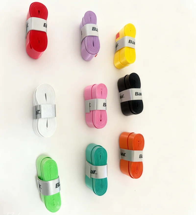 12PCS Sticky Tennis Overgrip Sweat Band Absorption PU Non-slip Tennis Padle Racket Grip Hand Glue Tennis Badminton Racket Grip