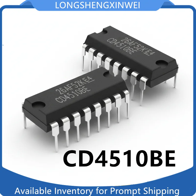 1PCS Neue CD4510BE CD4510 Original Direkt Einfügung DIP-16