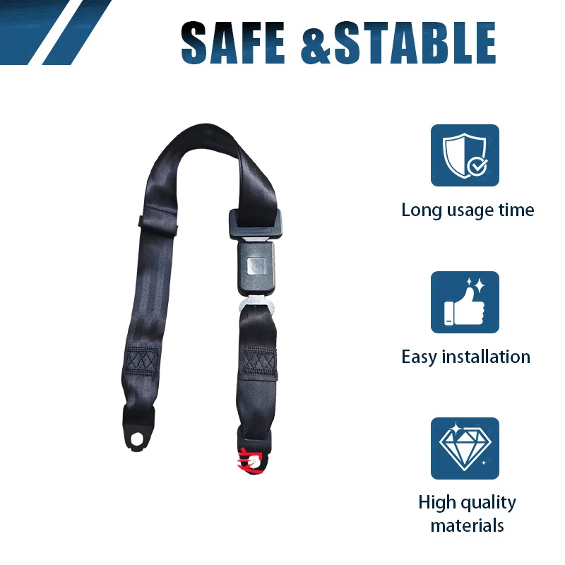 NEW HNROCK Passenger Safety Belt Two-Point Seat Belt for Young Northern Neoplan Suitong Foton Bus Accessories