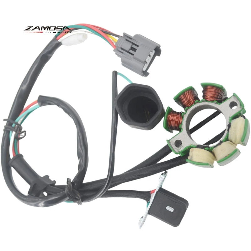 

Stator for Kawasaki KX250F 2005-2008 Magneto Suzuki RMZ250 04-06 KX250 21003-0027 6 COIL 21003-0091 21003-0048