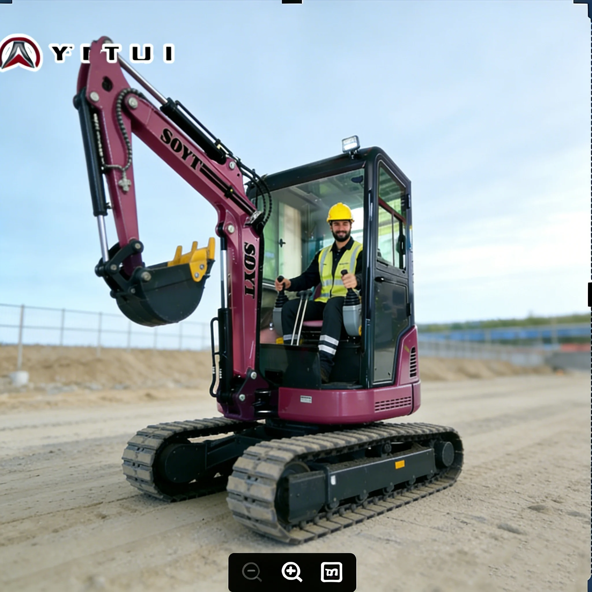 

2026 Customized 1.2 Ton Mini Excavator Powerful Engine EPA CE Approved Home Excavator User-Friendly Operation Delivery To Home