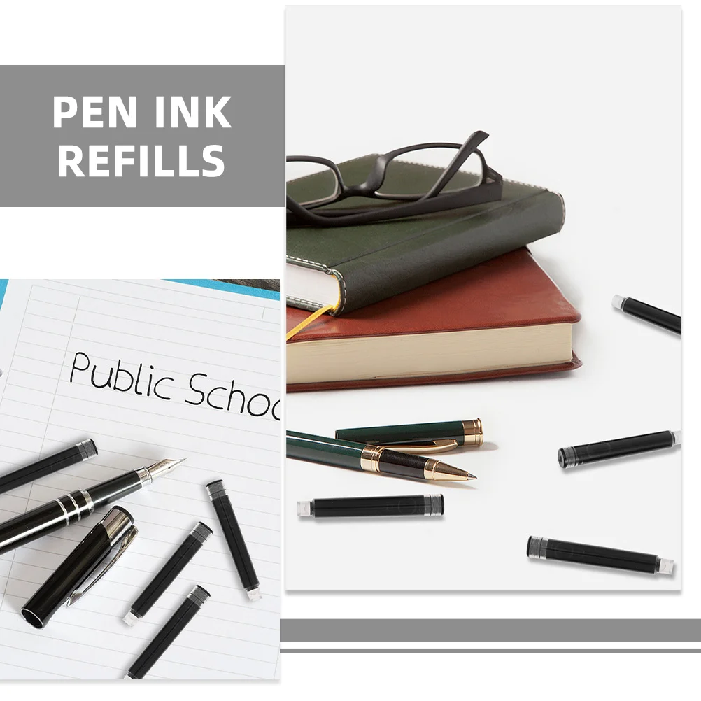 50個の万年筆インクボトルインク詰め替え用学校やオフィス用漏れ防止設計万年筆供給でシームレスな書き心地を実現