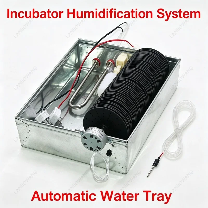 Fully Automatic Incubator Humidification Water Tray, Auto Water Adding Humidifying System for Laboratory Incubation Equipment