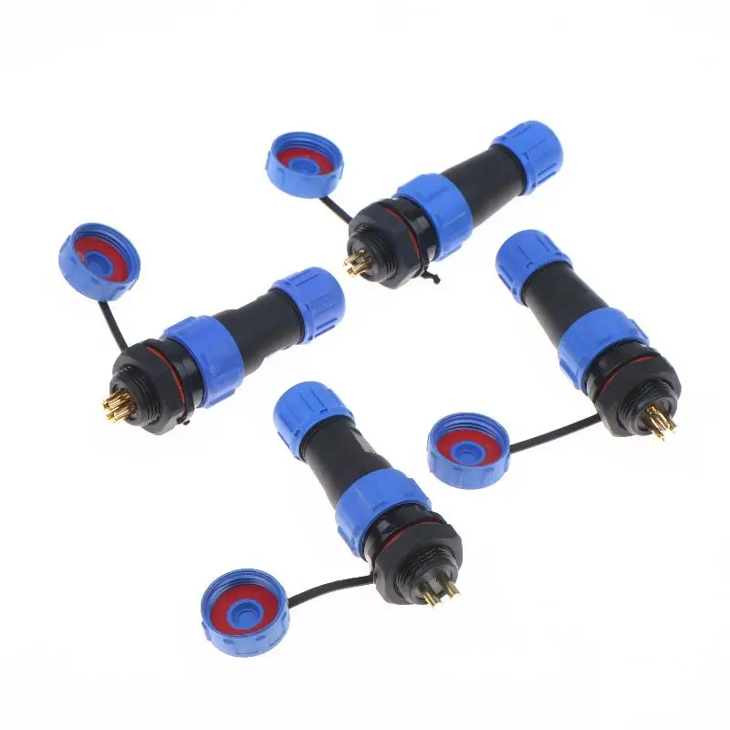 SP13 Series Waterproof Circular Connectors With IP68 Rating Suitable For Hazardous Environments And Various Pins